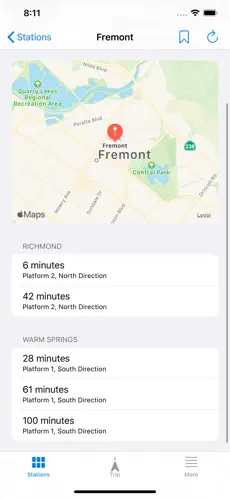 Screenshot 8 Transit - for BART SF Bay Area iphone