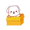 Lovely Puppy Animated Stickers