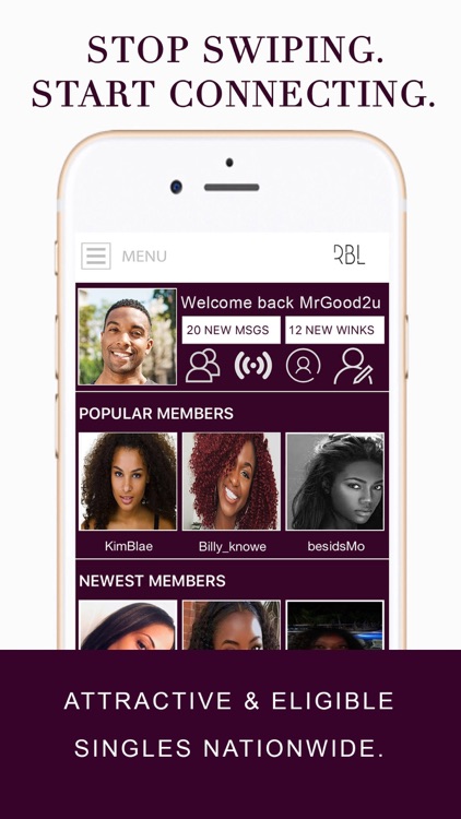 RBL Black Dating App