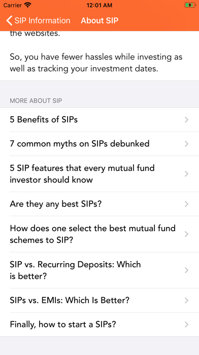 SIP Calculator App screenshot 3