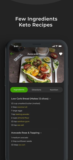 Keto Diet App- Recipes Planner(圖4)-速報App