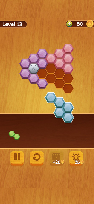 Block Puzzle Hexa Wood(圖2)-速報App