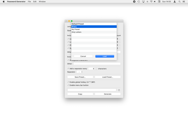 Password Generator On The Mac App Store