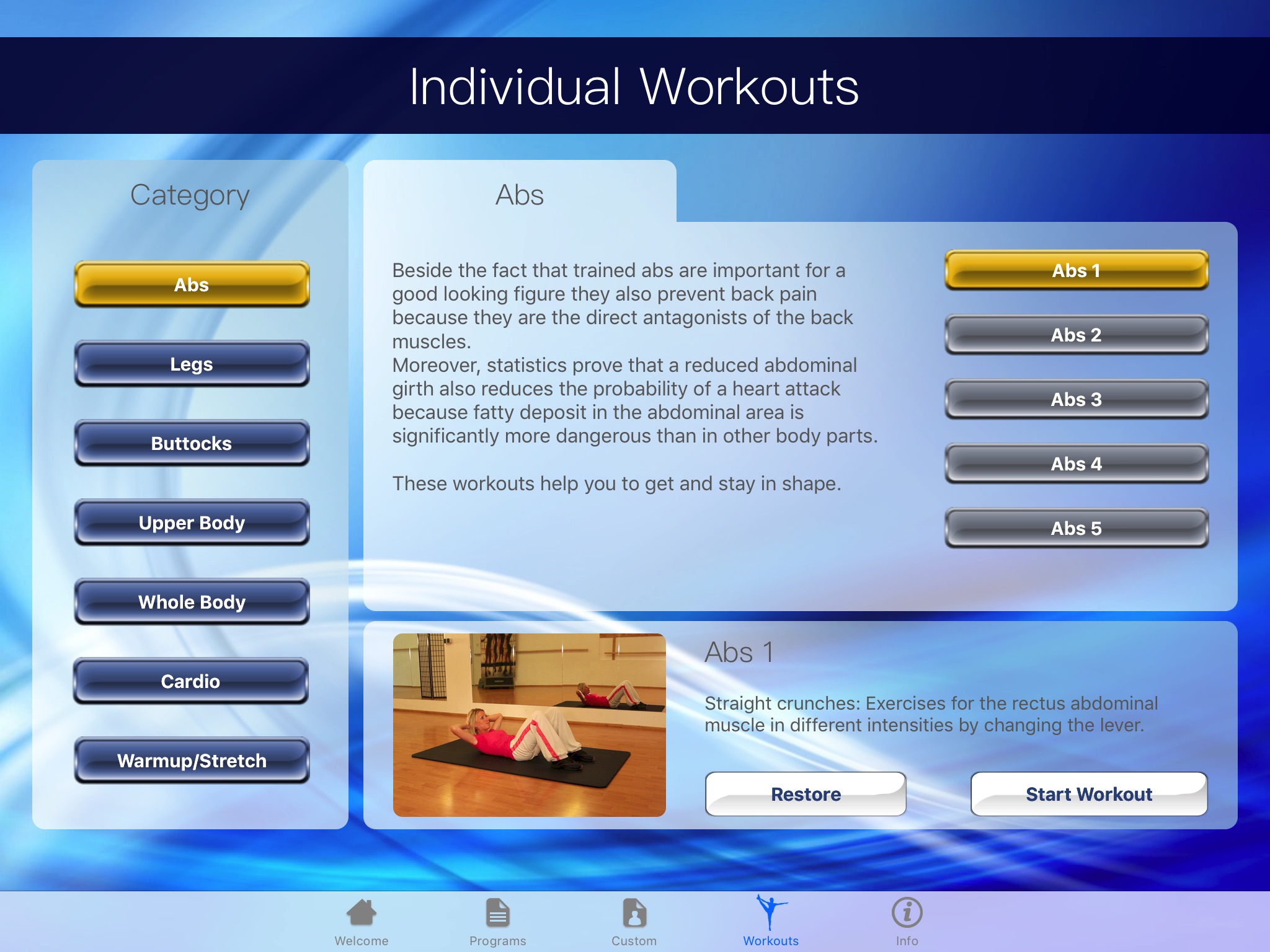 Personal Workout screenshot 4