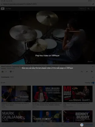 Captura de Pantalla 4 VRPlayer : 2D 3D 360° Video iphone