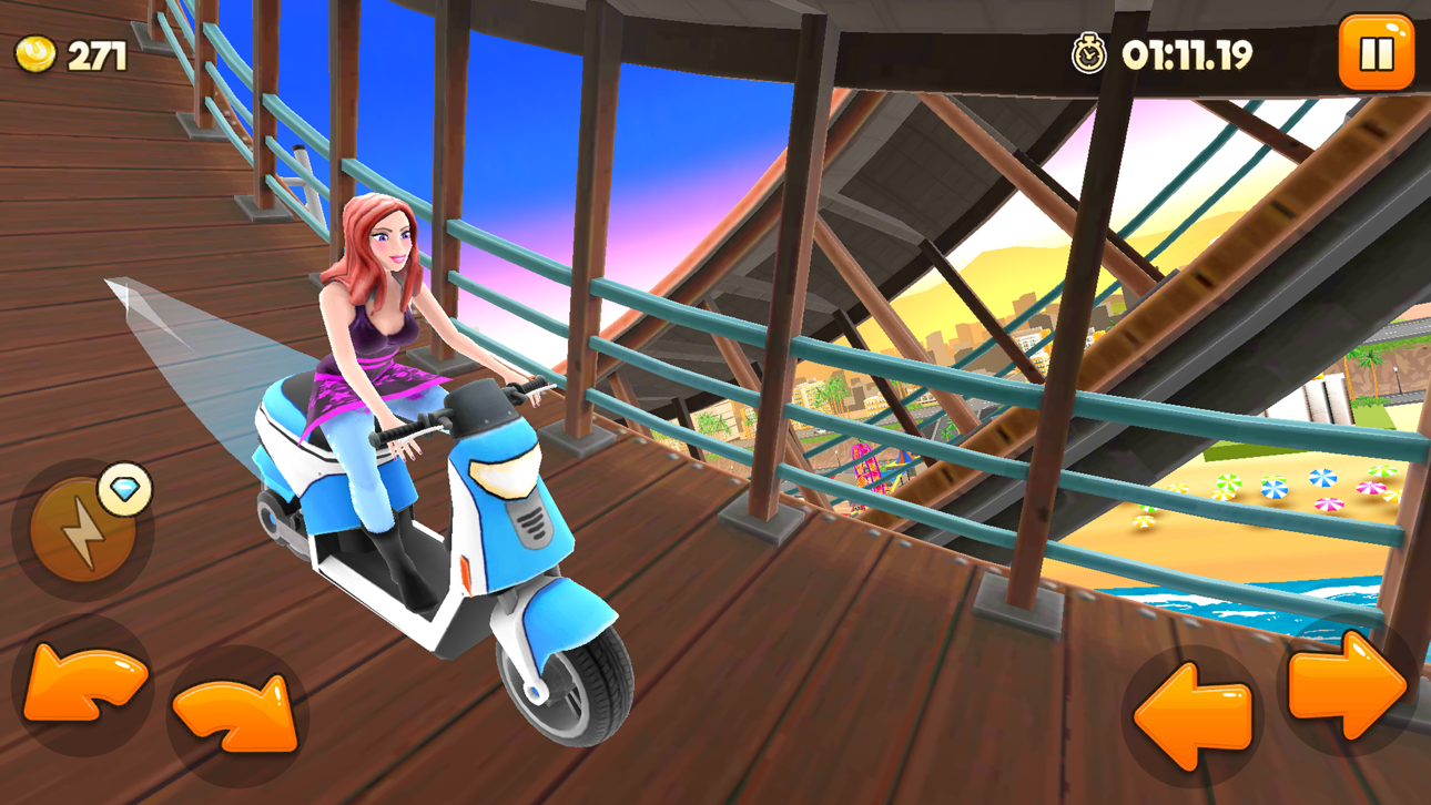 Uphill Rush USA Racing Hack screenshot 5 - iOS game interface