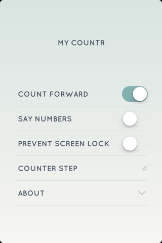 Countr - Simple Counter screenshot 2