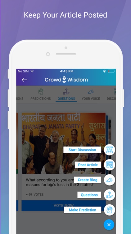 CrowdWisdom360 Experts App