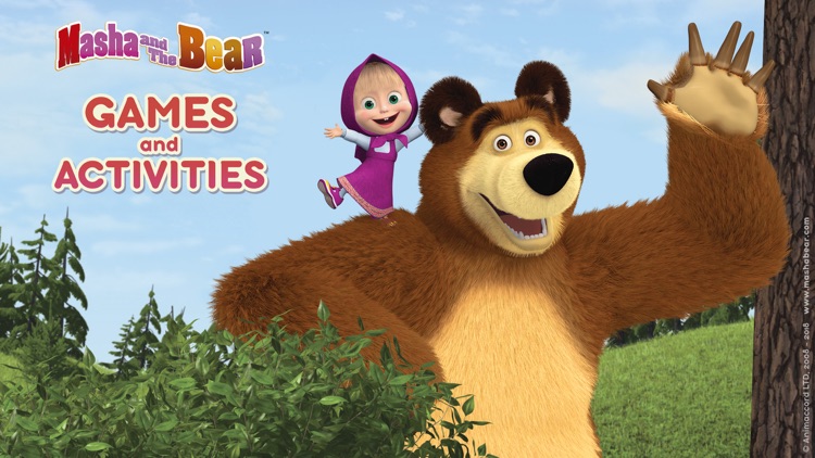 Masha And The Bear. Activities By Edujoy Games S.L.