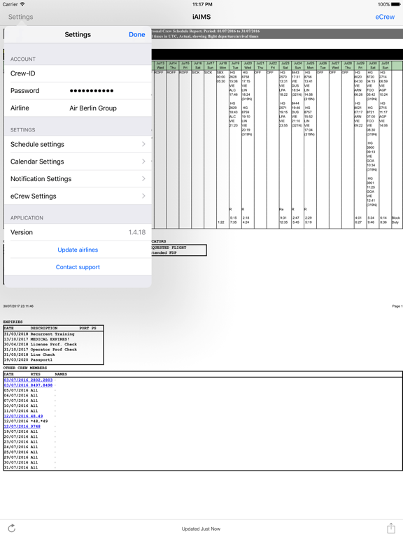 Iaims Crew Roster Viewer By Andreas Maikisch Ios United Kingdom