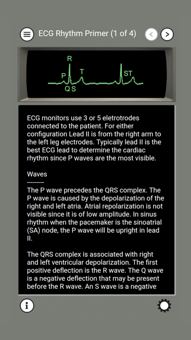 ECG Rhythms and ACLS Cases screenshot 2