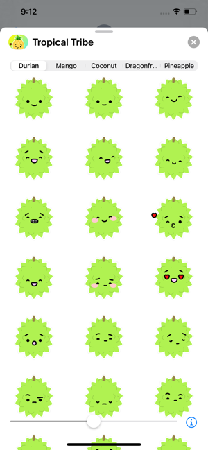 Tropical Tribe Animated Emoji(圖4)-速報App