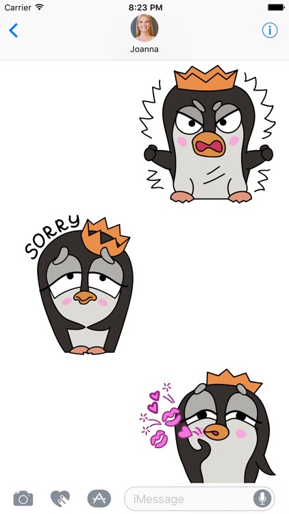 Emperor Penguin Stickers