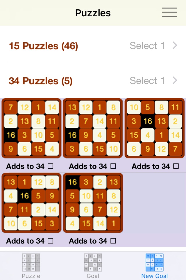 15 Puzzle Plus - 3 games in 1 screenshot 3