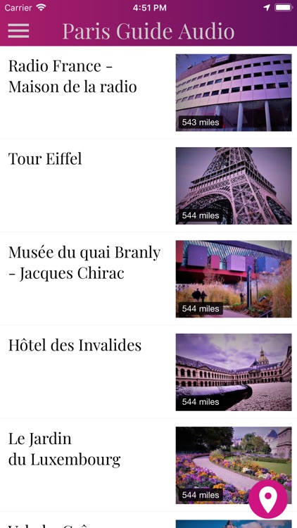 PARIS GUIDE AUDIO screenshot-3