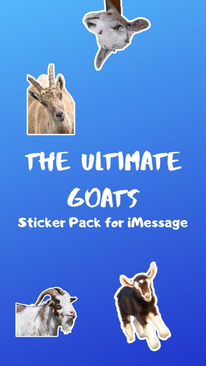 The Ultimate Goat Stickers