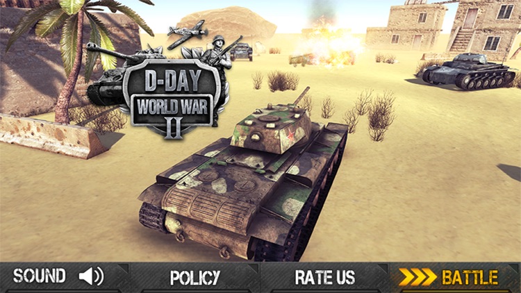 D-Day World War 2 Battle screenshot-3