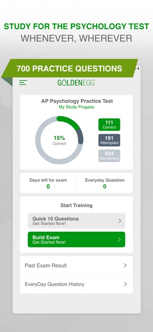 AP Psychology Practice Test