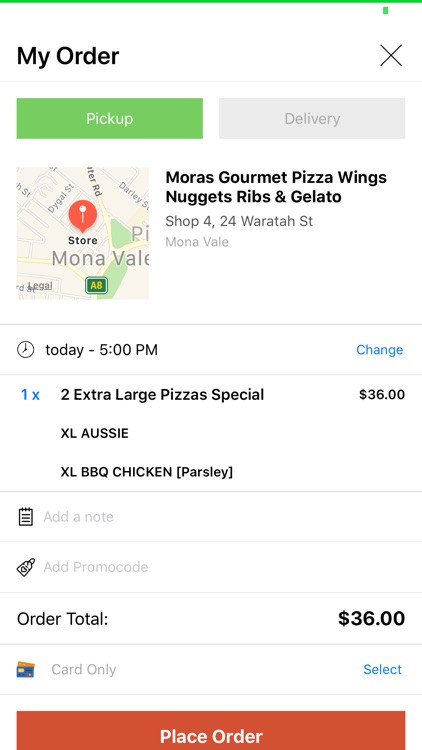 Moras Gourmet Pizza screenshot-7