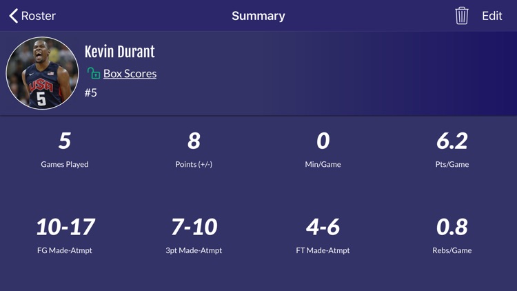 Easy Stats for Basketball screenshot-5