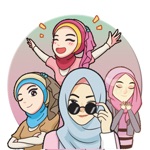 Hijab Muslimah Stickers