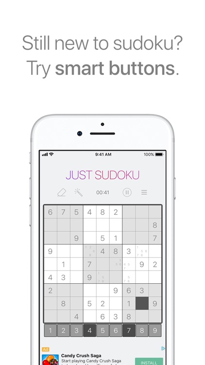 Just Sudoku - Puzzle Game screenshot-3