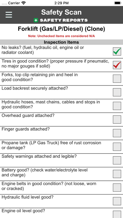 Safety Reports Scan App screenshot 4