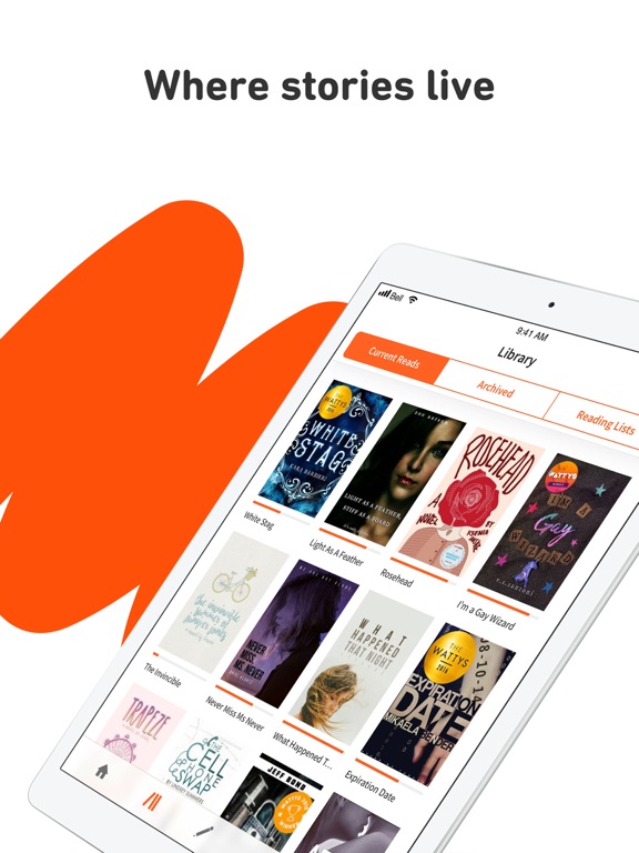 Wattpad - Free Books and eBook Reader - Read Fiction, Romance, Fanfiction stories screenshot