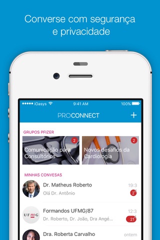 Pfizer PROConnect screenshot 2