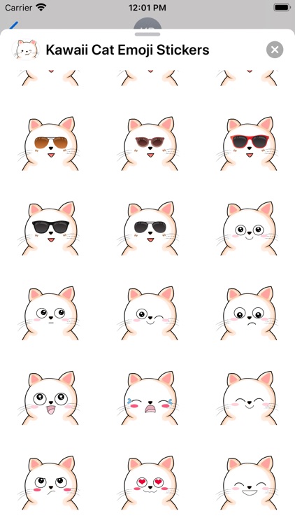 Cat Emoji & Stickers - Kawaii screenshot-4