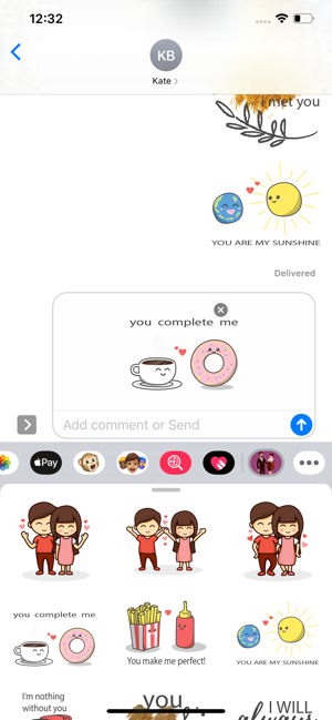 You & Me Together Stickers(圖3)-速報App