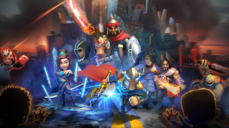 X-War:Clash of Zombies screenshot-4