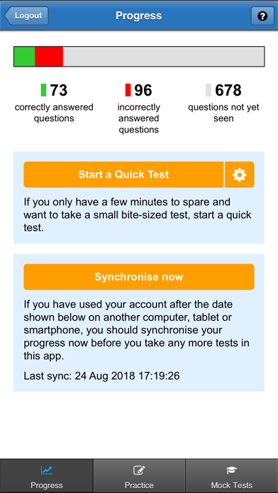 How to cancel & delete PCV Driving Theory Test 2019 from iphone & ipad 2