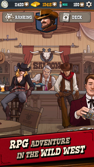 Poker Showdown: Wild West Duel screenshot 2