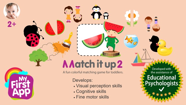 ADHD matching Therapy kid game