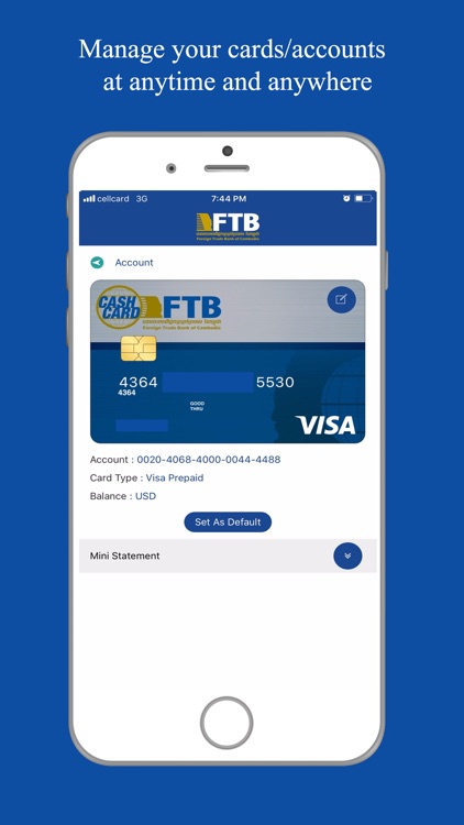 FTB MohaBot App by Foreign Trade Bank of Cambodia