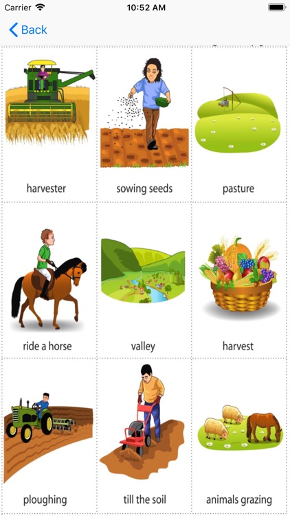 Countryside vocabulary screenshot-3