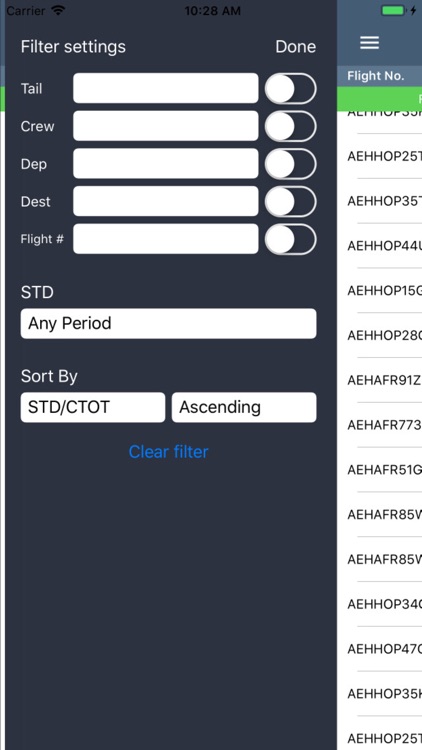 CrewBriefing App