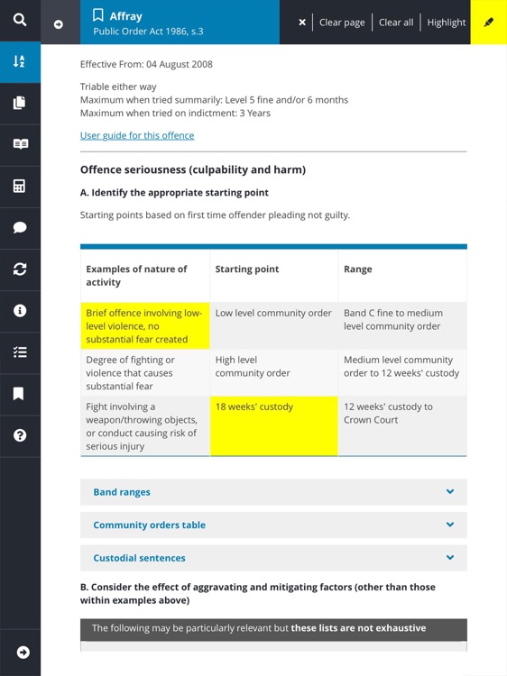 Sentencing Guidelines screenshot-3