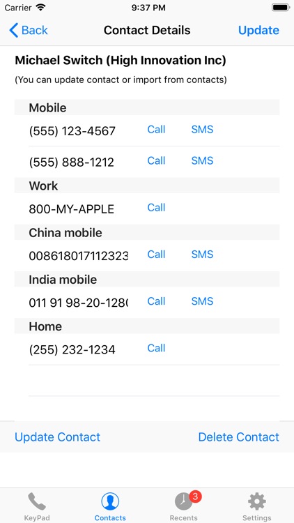TalkTT-Call,SMS & Phone Number screenshot-6