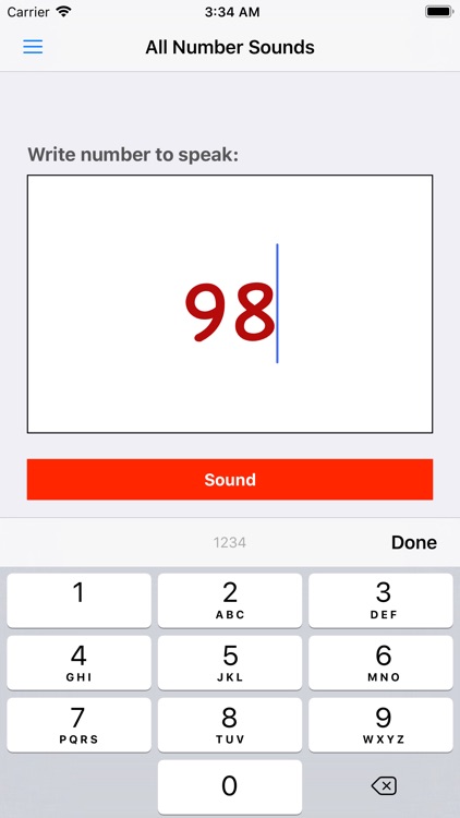 All Number Sounds