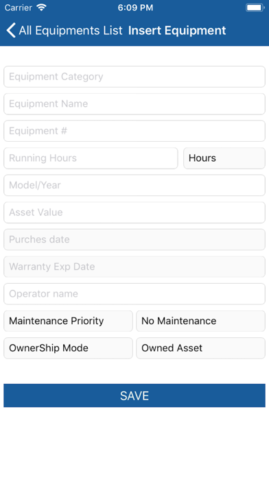 iFactory Plant Maintenance app screenshot 4