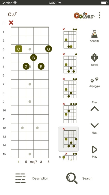 Oolimo Guitar Chords screenshot-4