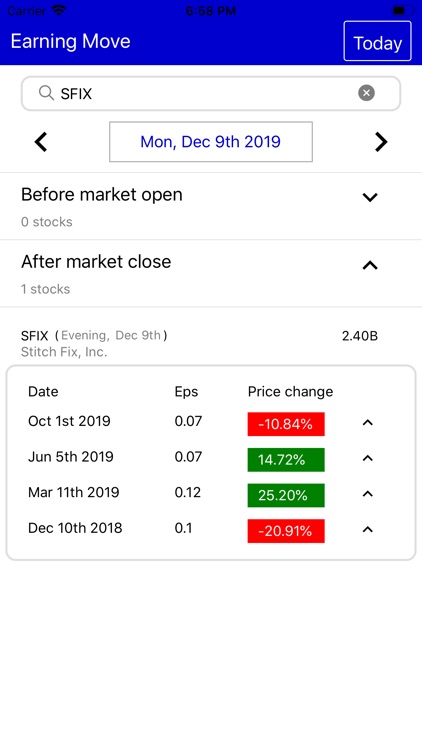 Earnings Move screenshot-4