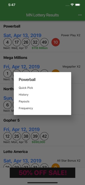 MN Lottery Results(圖2)-速報App