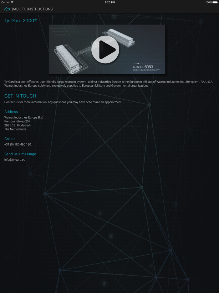 Ty-Gard® Military Manual App