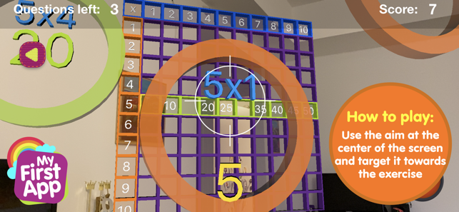 Multiplication table - AR game(圖3)-速報App