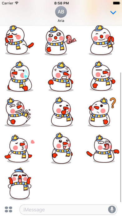 Animated Lonely Snowman screenshot 3