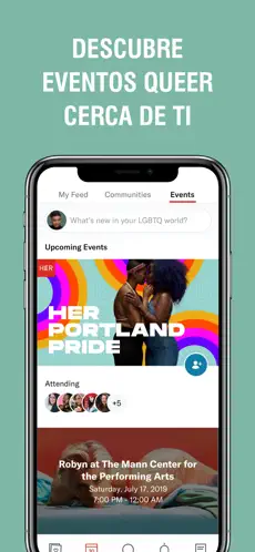 Captura 5 HER: Citas lesbianas&chat app iphone