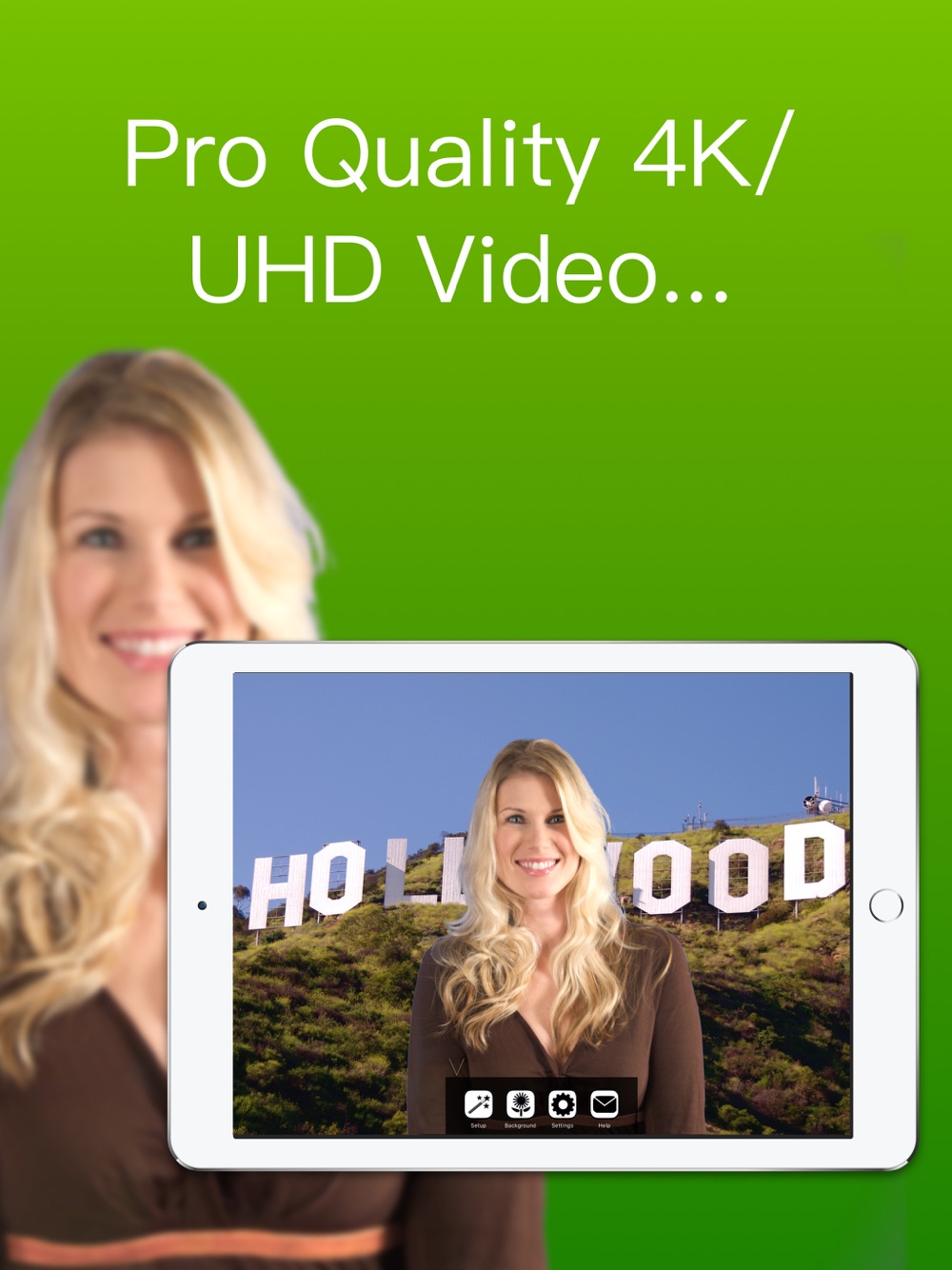 Veescope Live Green Screen App Free Download App for iPhone